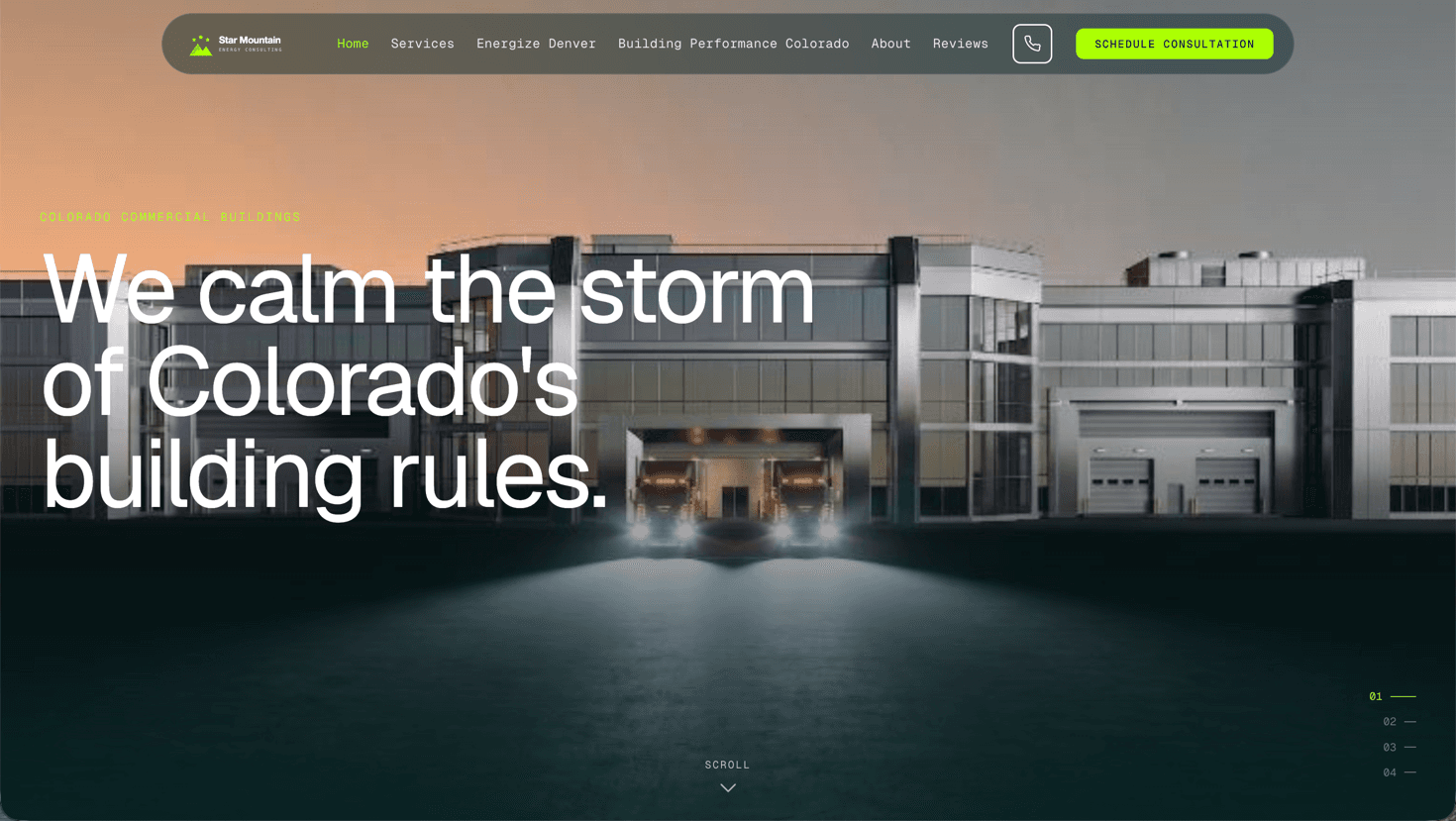 Star Mountain home page hero